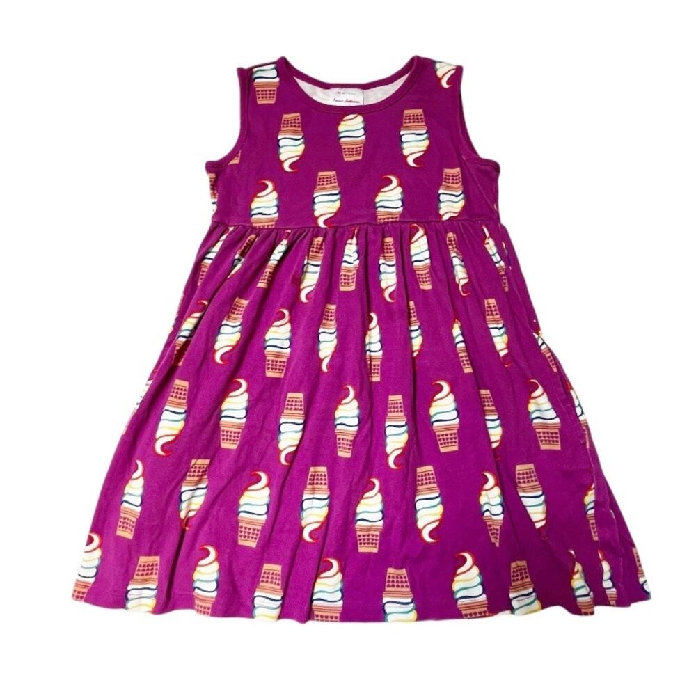 Hanna Andersson Chasing Summer Ice Cream Playdress Size 6/7